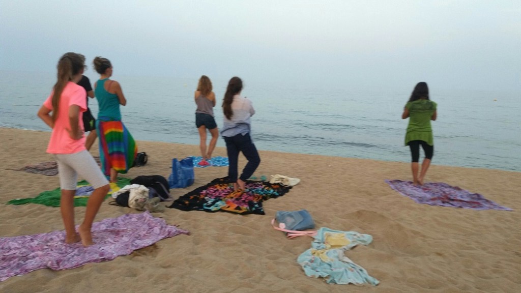 Yoga Crepuscular frente al&nbsp;mar