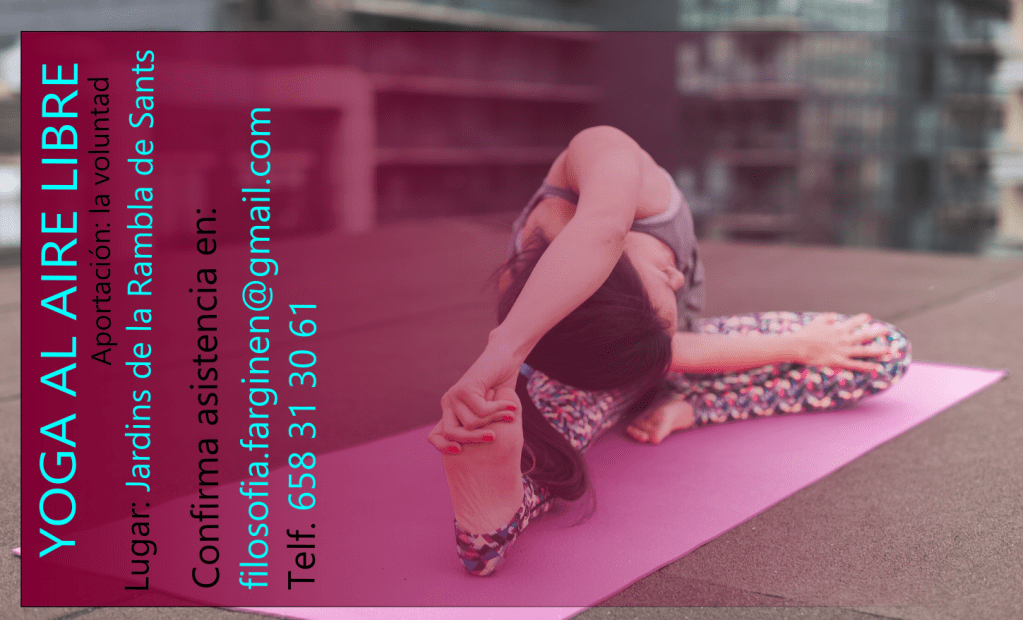 Yoga al aire libre en&nbsp;Sants