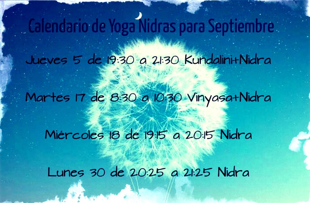 Meditación guiada en&nbsp;Septiembre