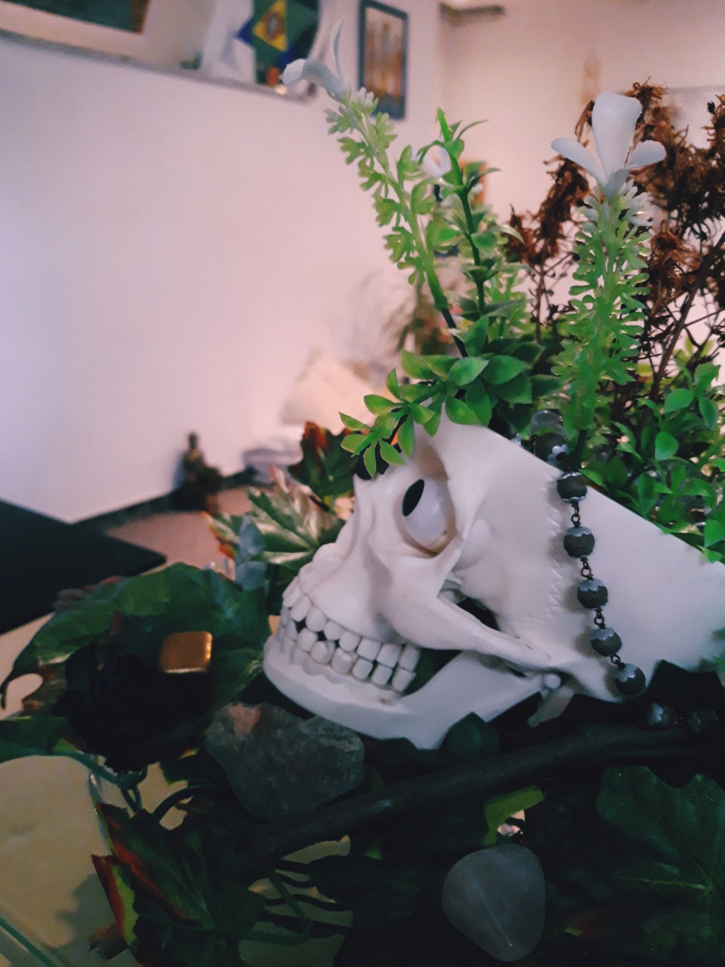 CALAVERA FLORECIENTE