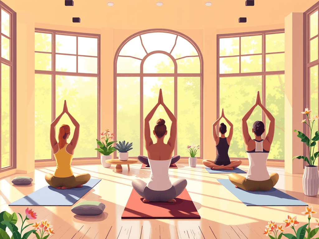 Clase de Yoga y Meditación Gratis en&nbsp;Abril