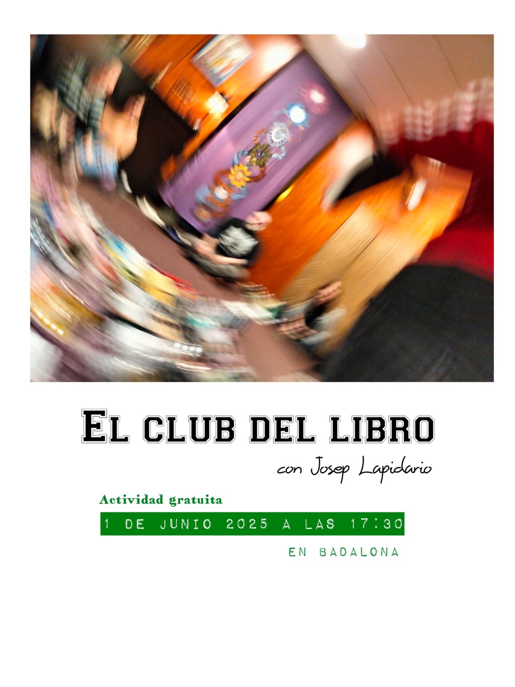 Un club del libro en&nbsp;Badalona